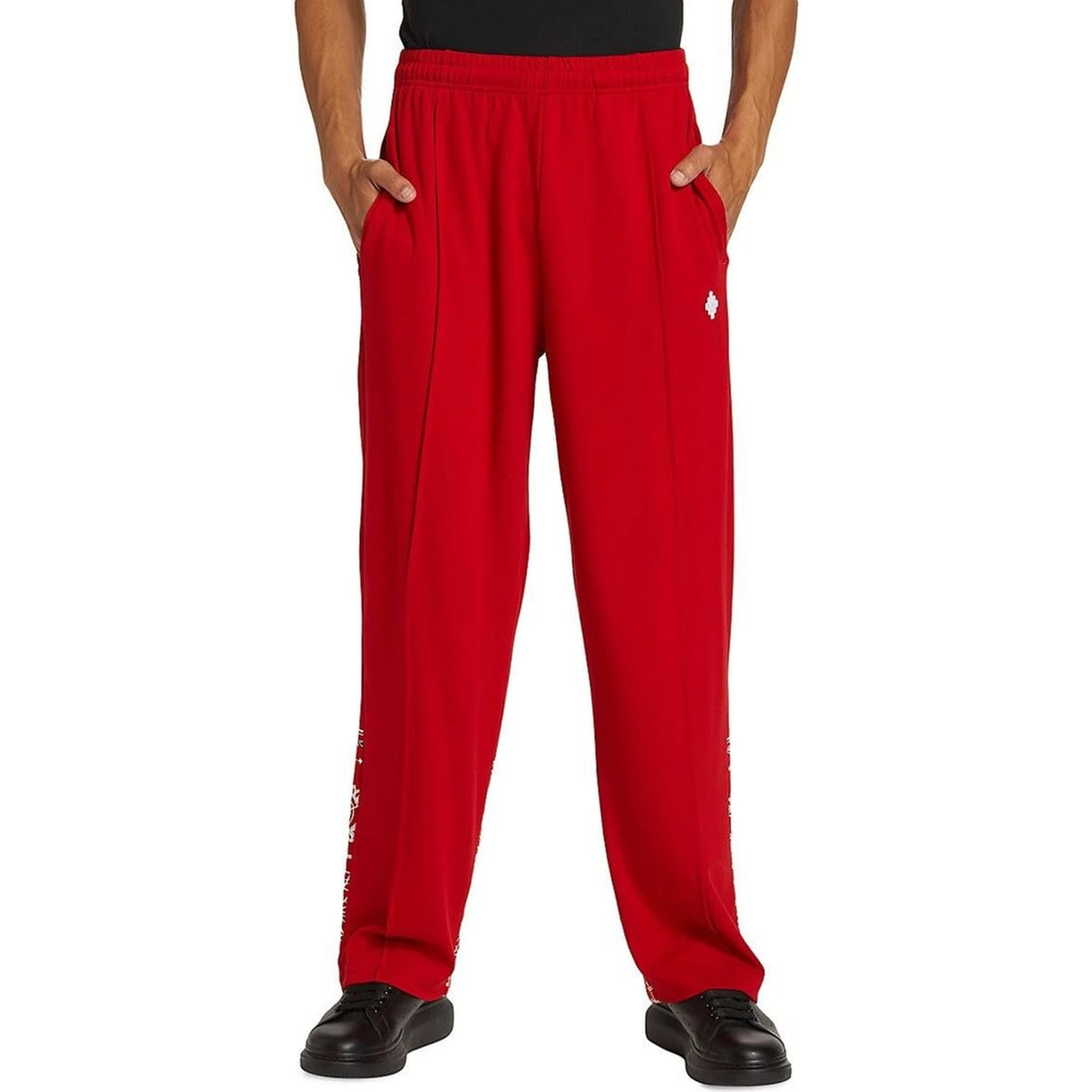 Multicolor Elastane Athletic Pants