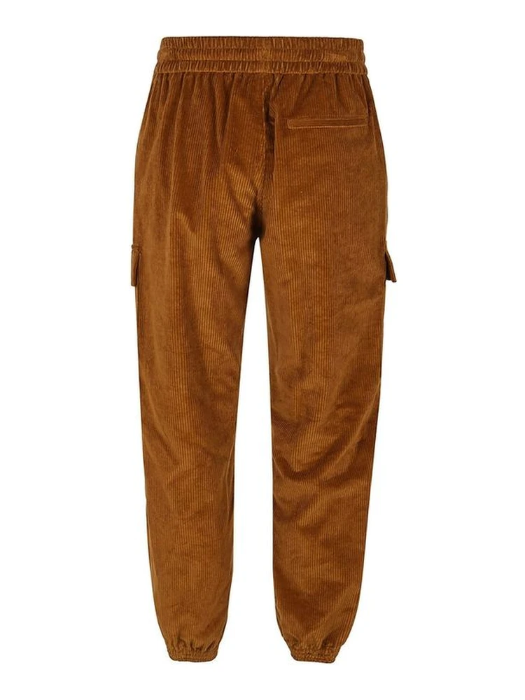 Brown Cotton Cargo Pants alternative
