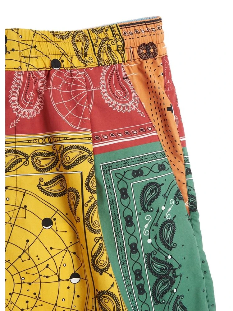 Bicolor Polyamide Shorts alternative