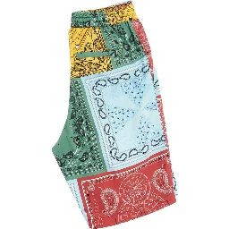 Bicolor Polyamide Shorts