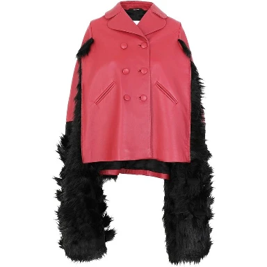 Multicolor Leather Cloacks
