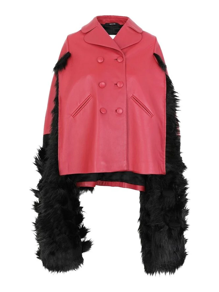Multicolor Leather Cloacks