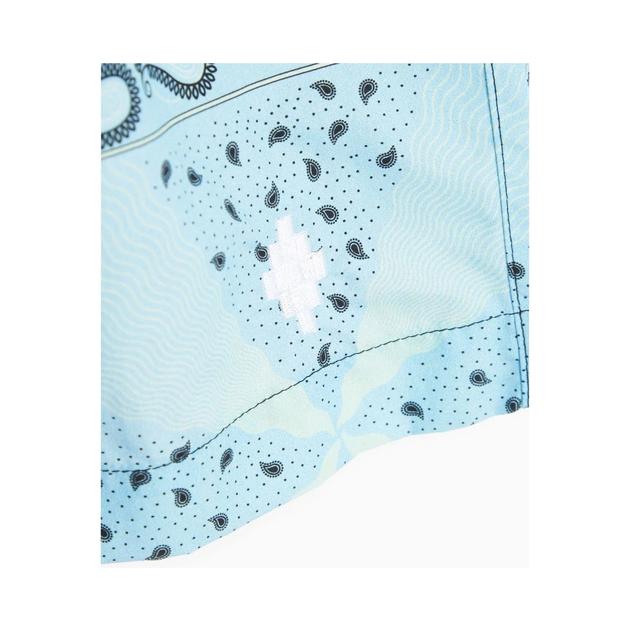 Bicolor Polyamide Shorts