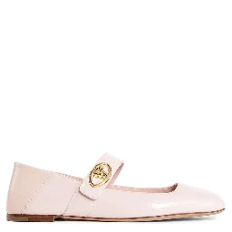 Multicolor Lamb Leather Ballet Flats