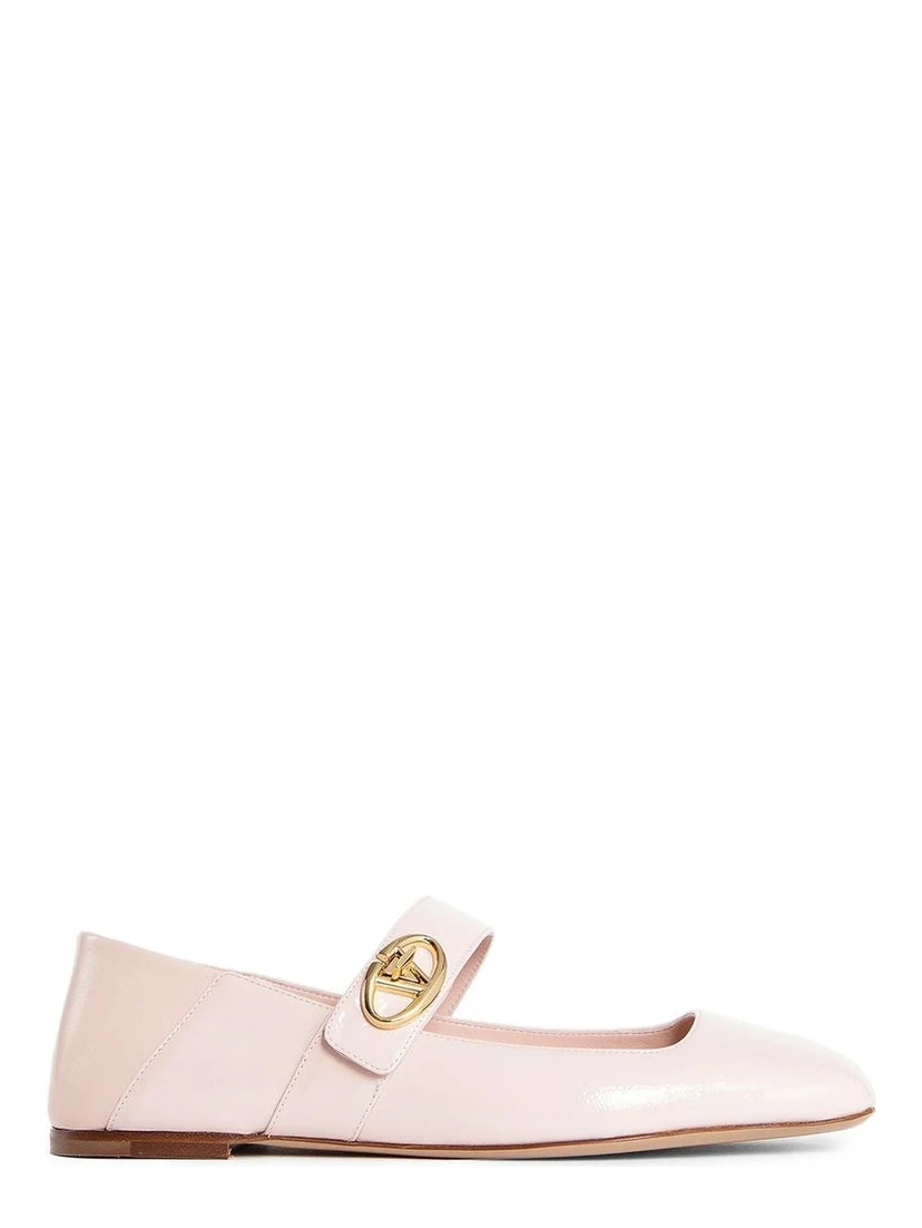 Multicolor Lamb Leather Ballet Flats