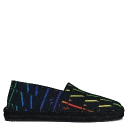 Black Canvas Espadrilles