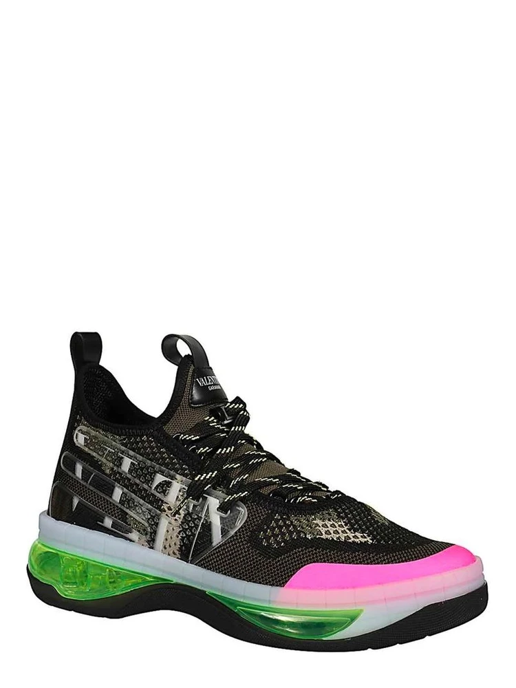 Black Fabric Athletic Sneakers alternative