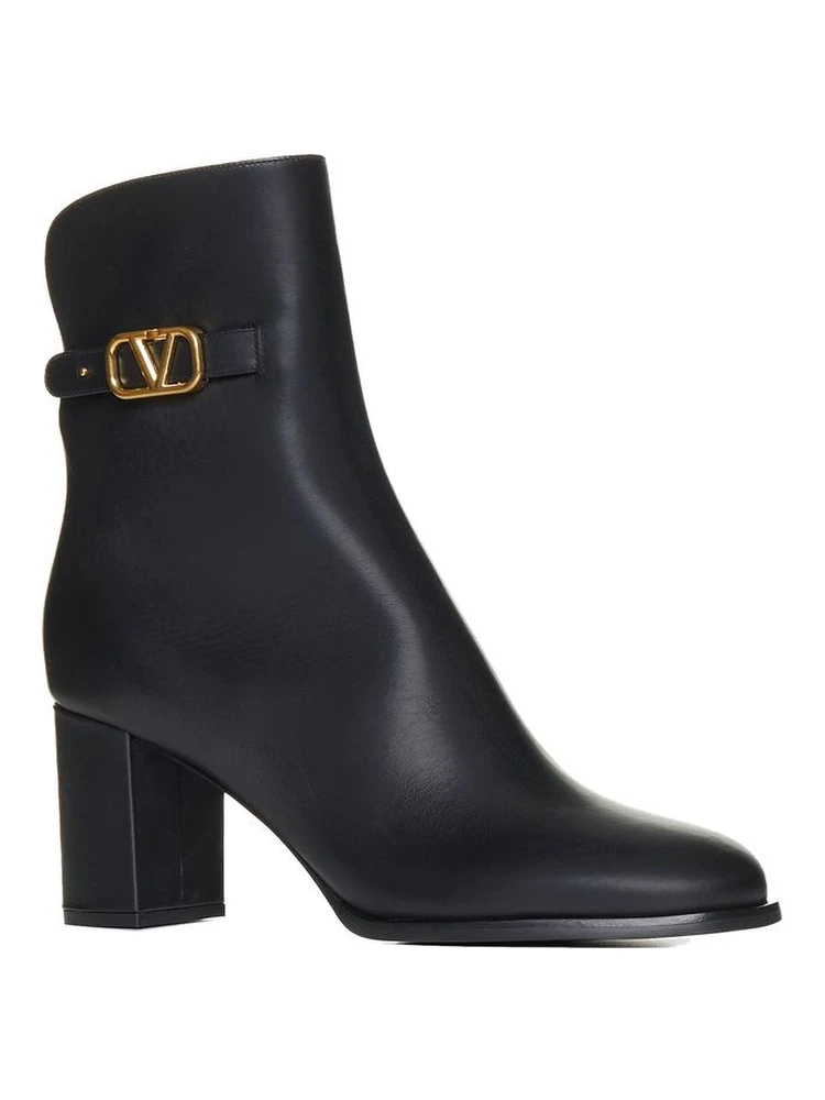 Black Calfskin Ankle Boots alternative