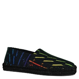 Black Canvas Espadrilles
