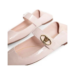Multicolor Lamb Leather Ballet Flats