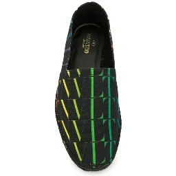 Black Canvas Espadrilles