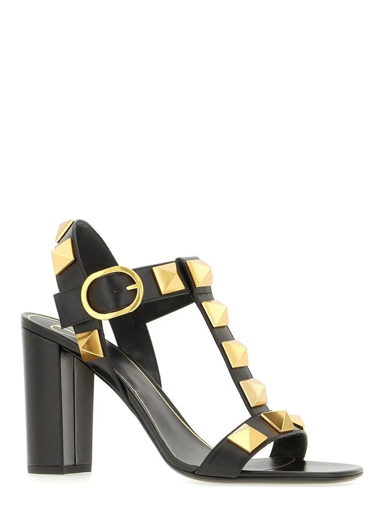 Black Calfskin Flat Sandals alternative