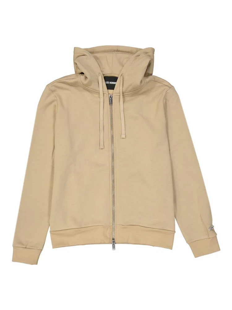 Beige Cotton Sweatshirt