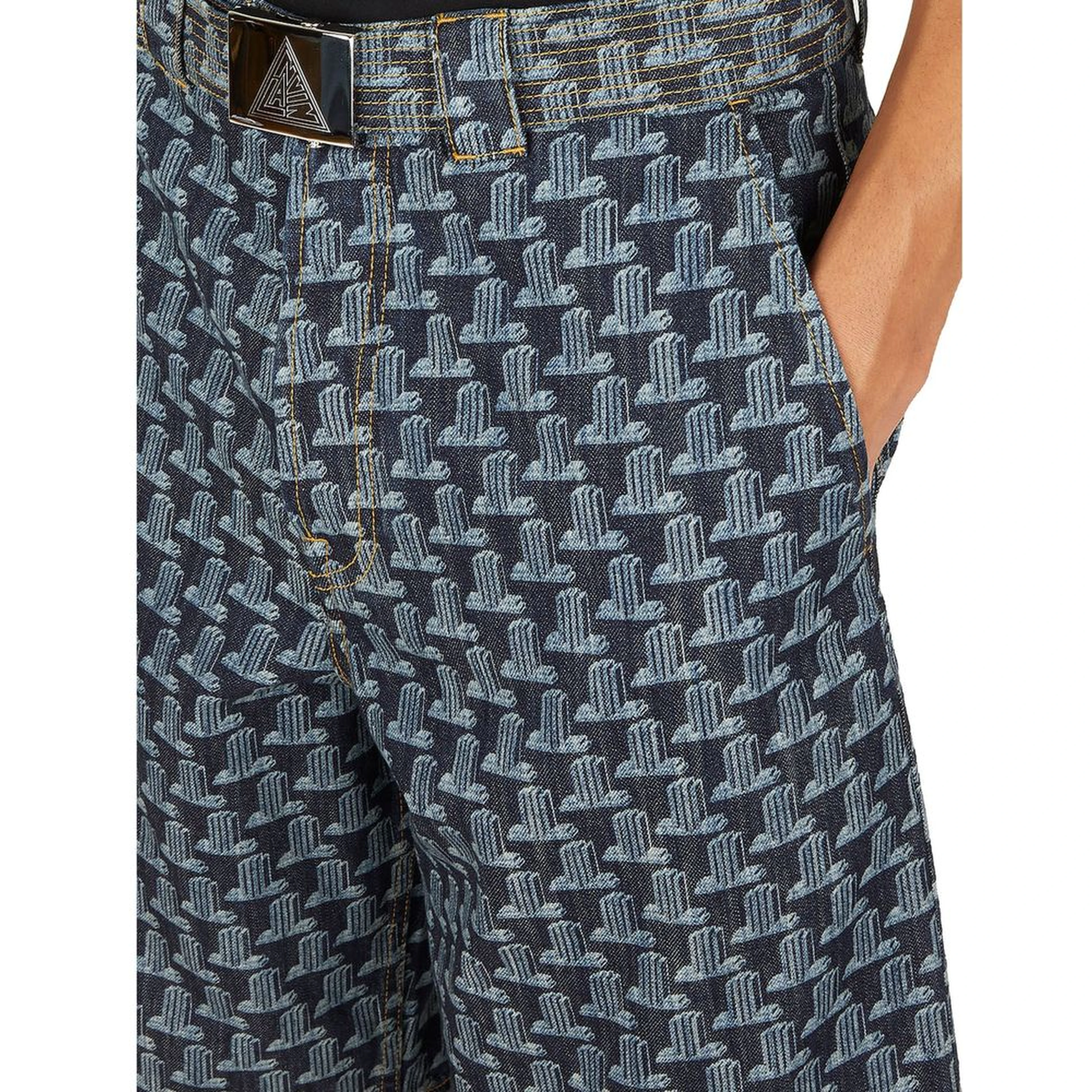 Blue Denim Shorts