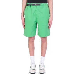 Bicolor Cotton Shorts