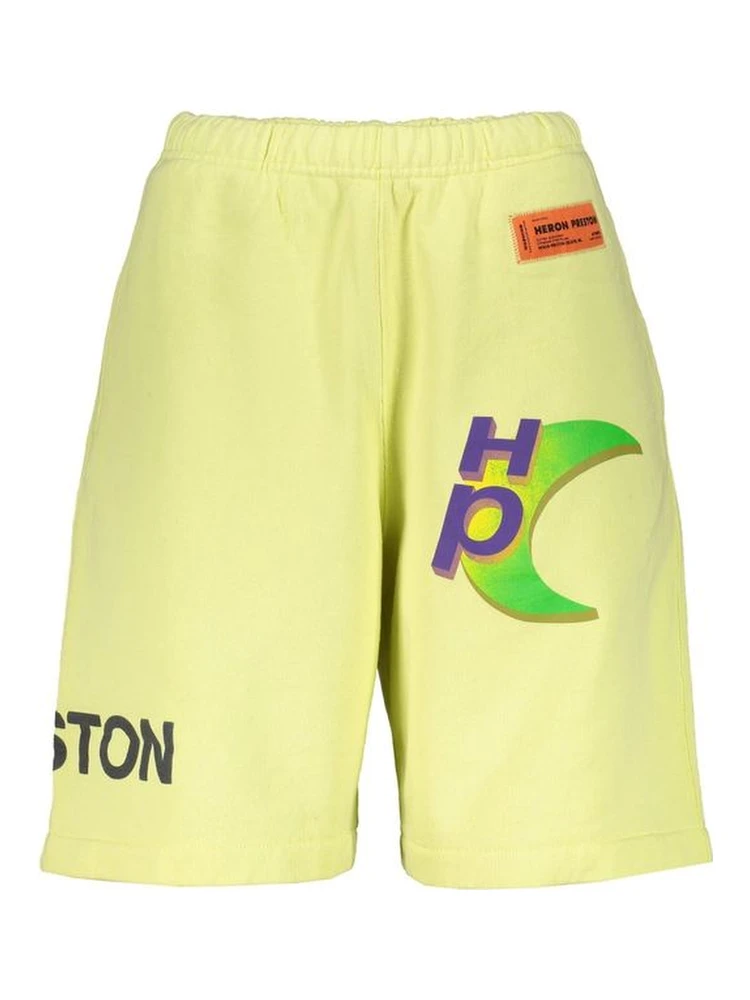 Bicolor Cotton Shorts