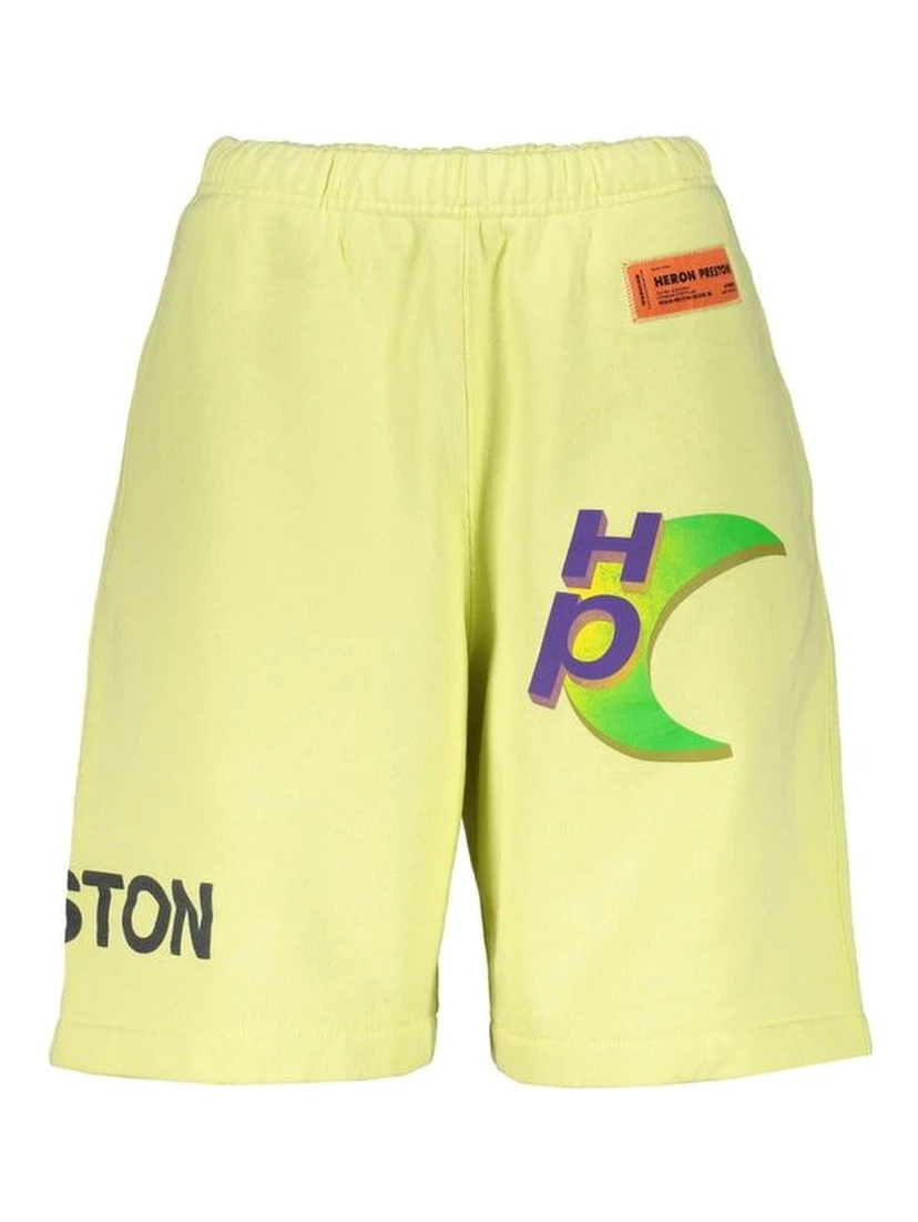 Bicolor Cotton Shorts