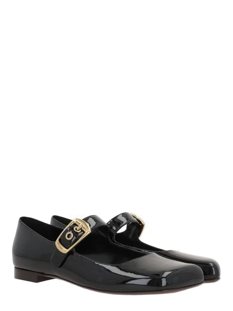 Black Calfskin Ballet Flats alternative
