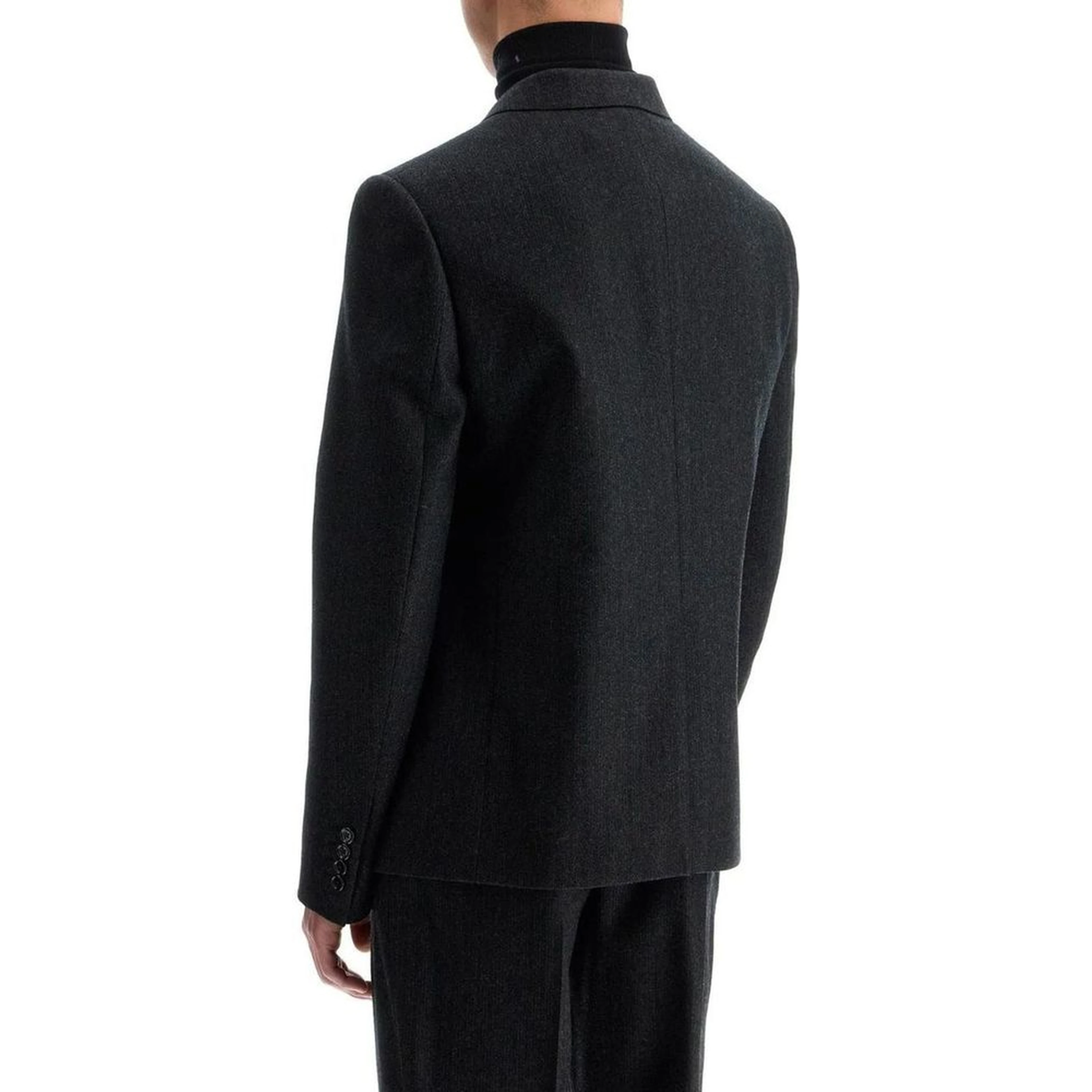 Gray Wool Blazer