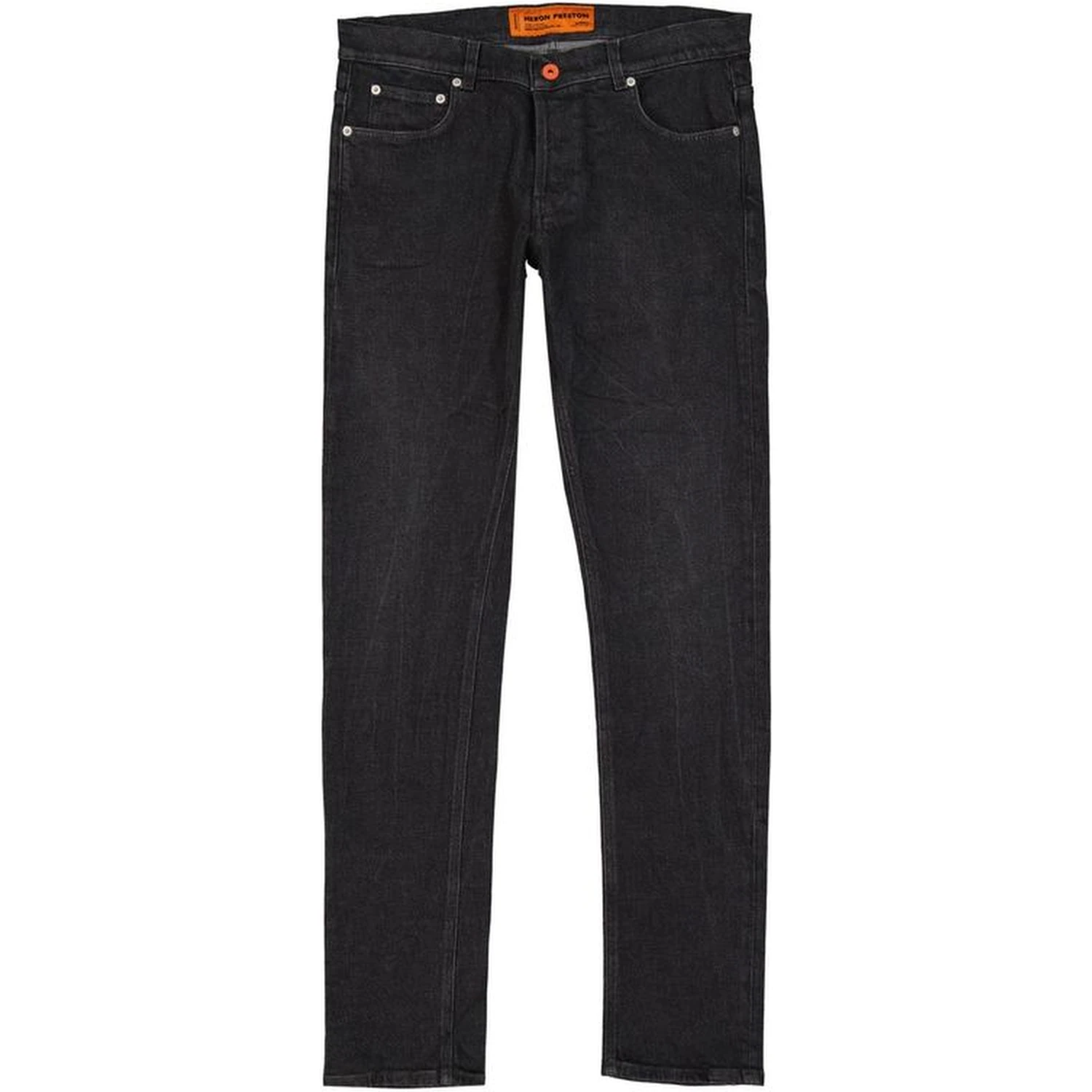 Black Cotton Slim Fit Jeans