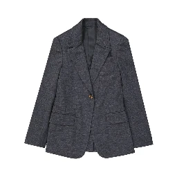 Gray Wool Blazer