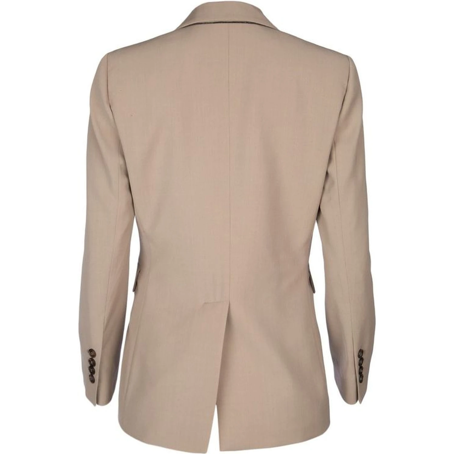 Beige Virgin Wool Blazer