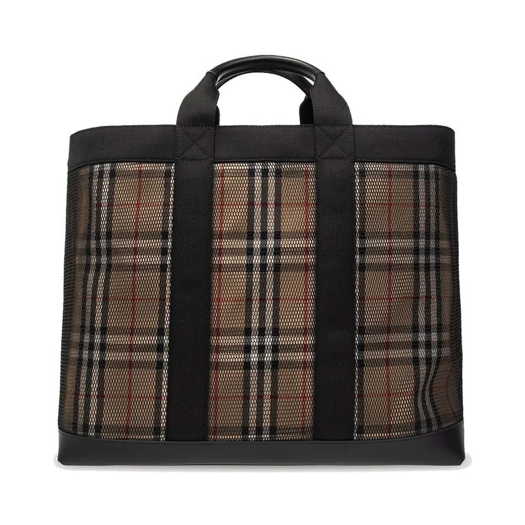 Beige Polyamide Tote Bag