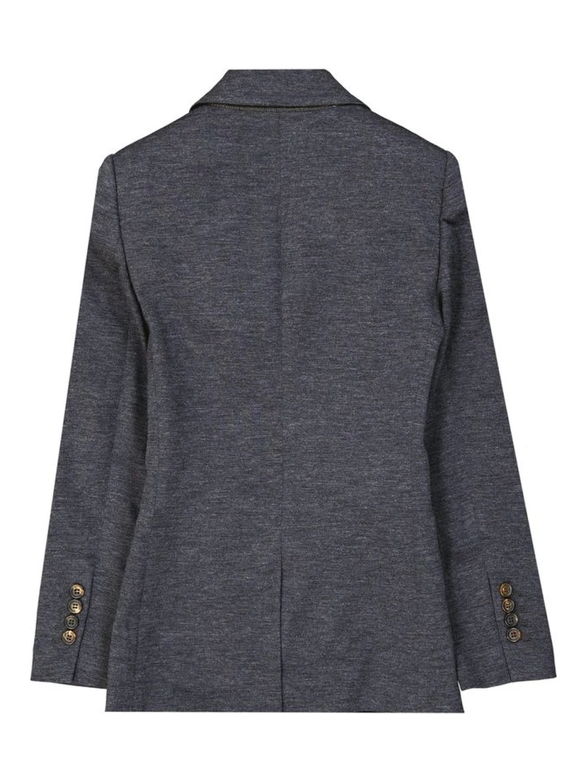 Gray Wool Blazer
