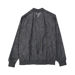 Gray Virgin Wool Bomber