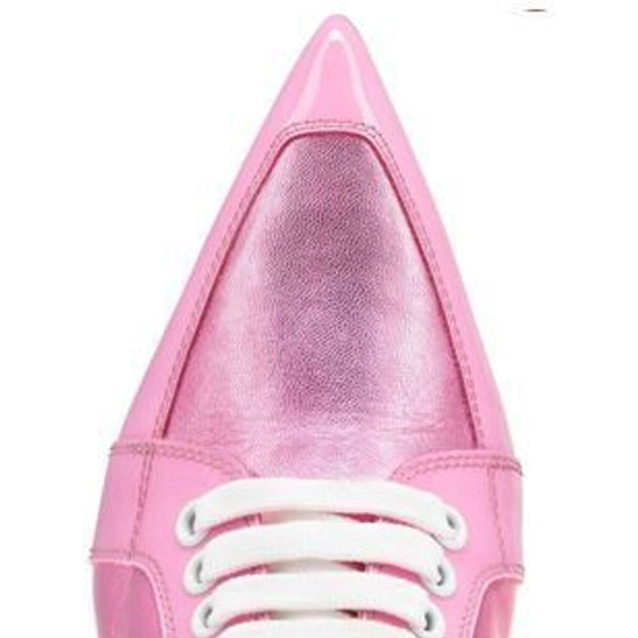 Multicolor Calfskin Lace-Up