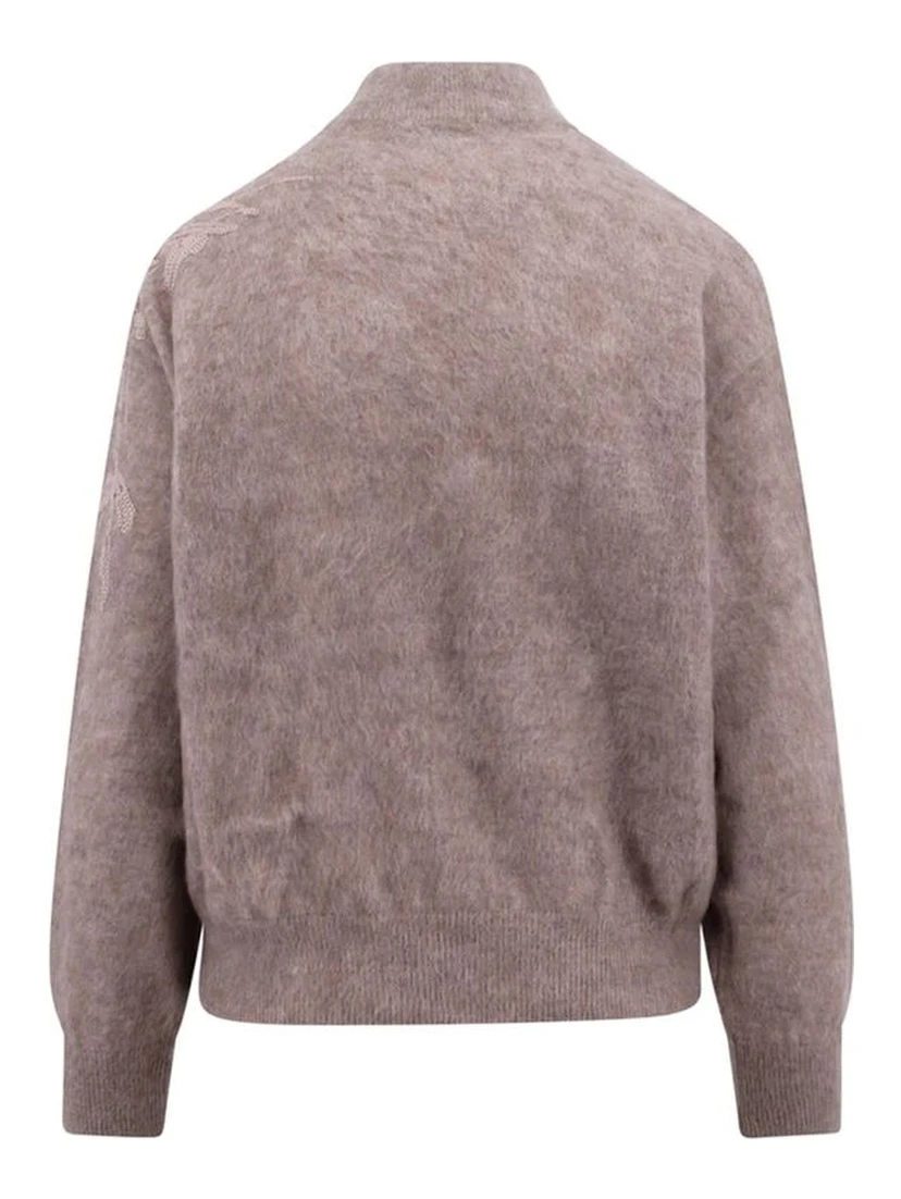Beige Cashmere Sweatshirt