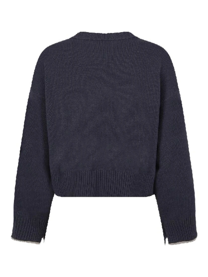 Blue Cashmere Cashmere Sweater