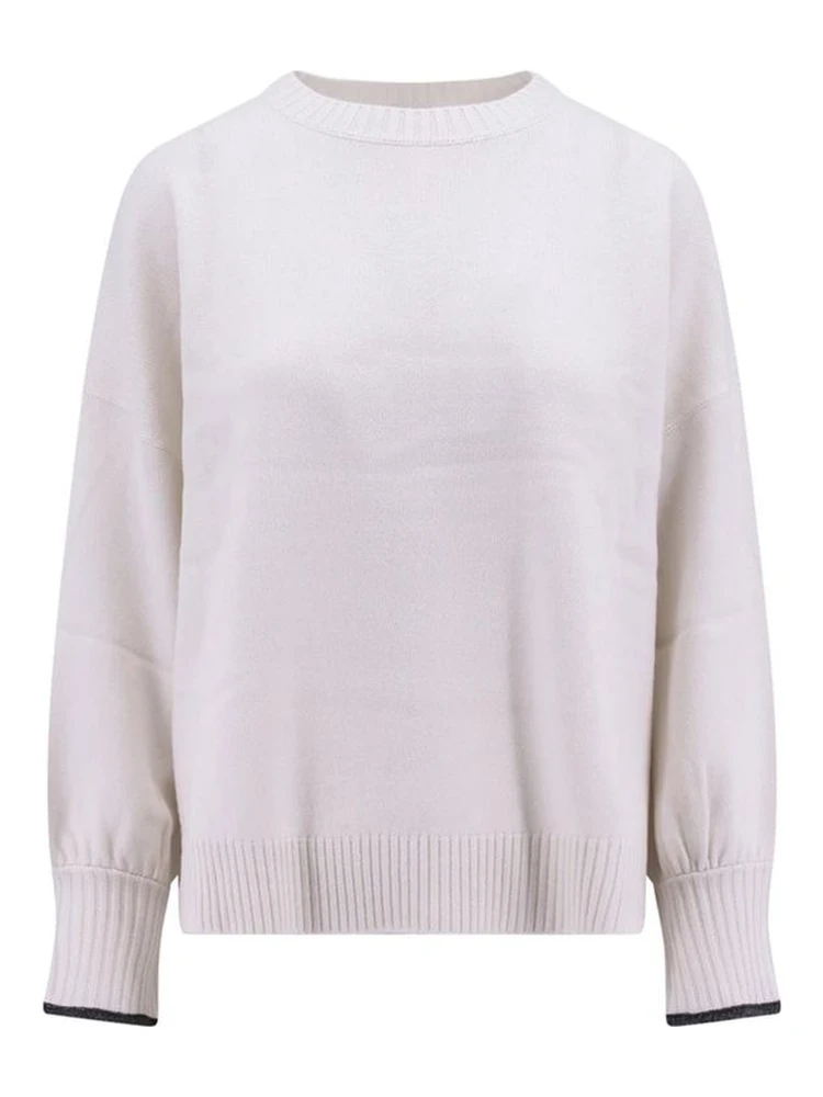 White Cashmere Cashmere Sweater
