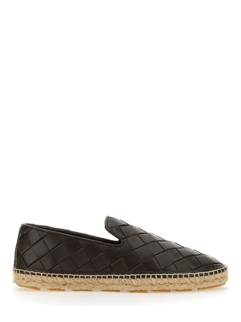 Brown Calfskin Espadrilles