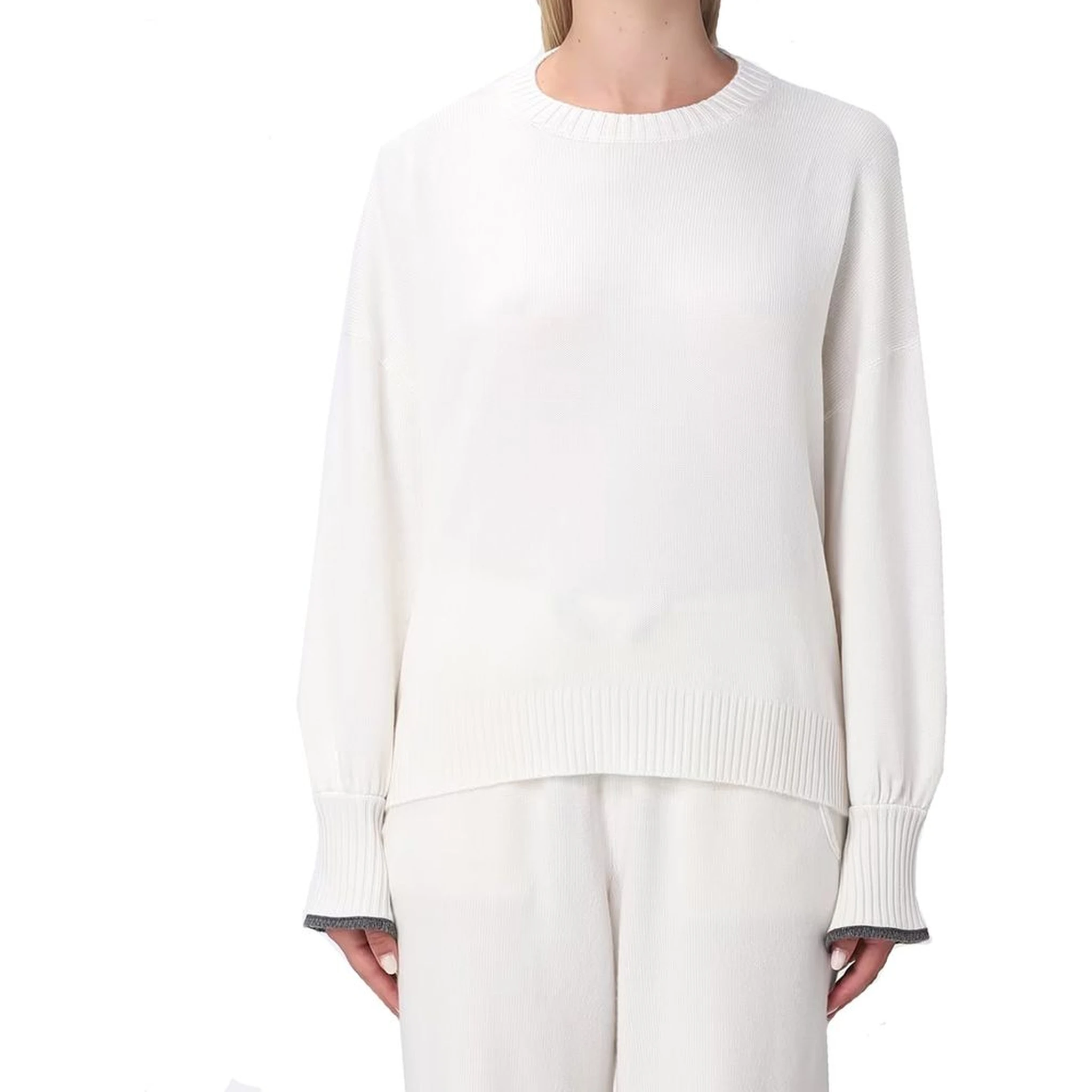 White Cashmere Cashmere Sweater