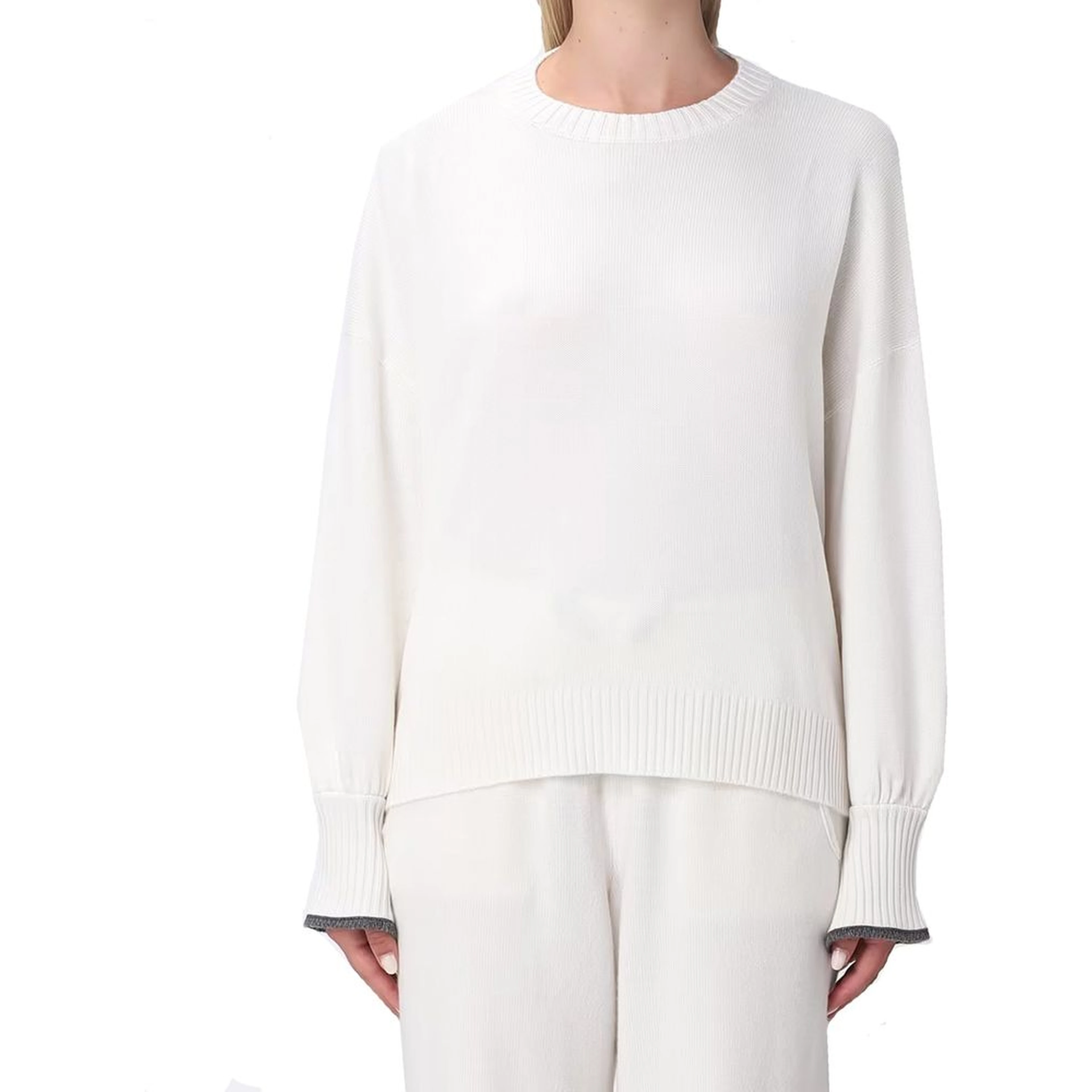 White Cashmere Cashmere Sweater
