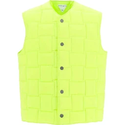 Bicolor Polyamide Sleveless Jacket