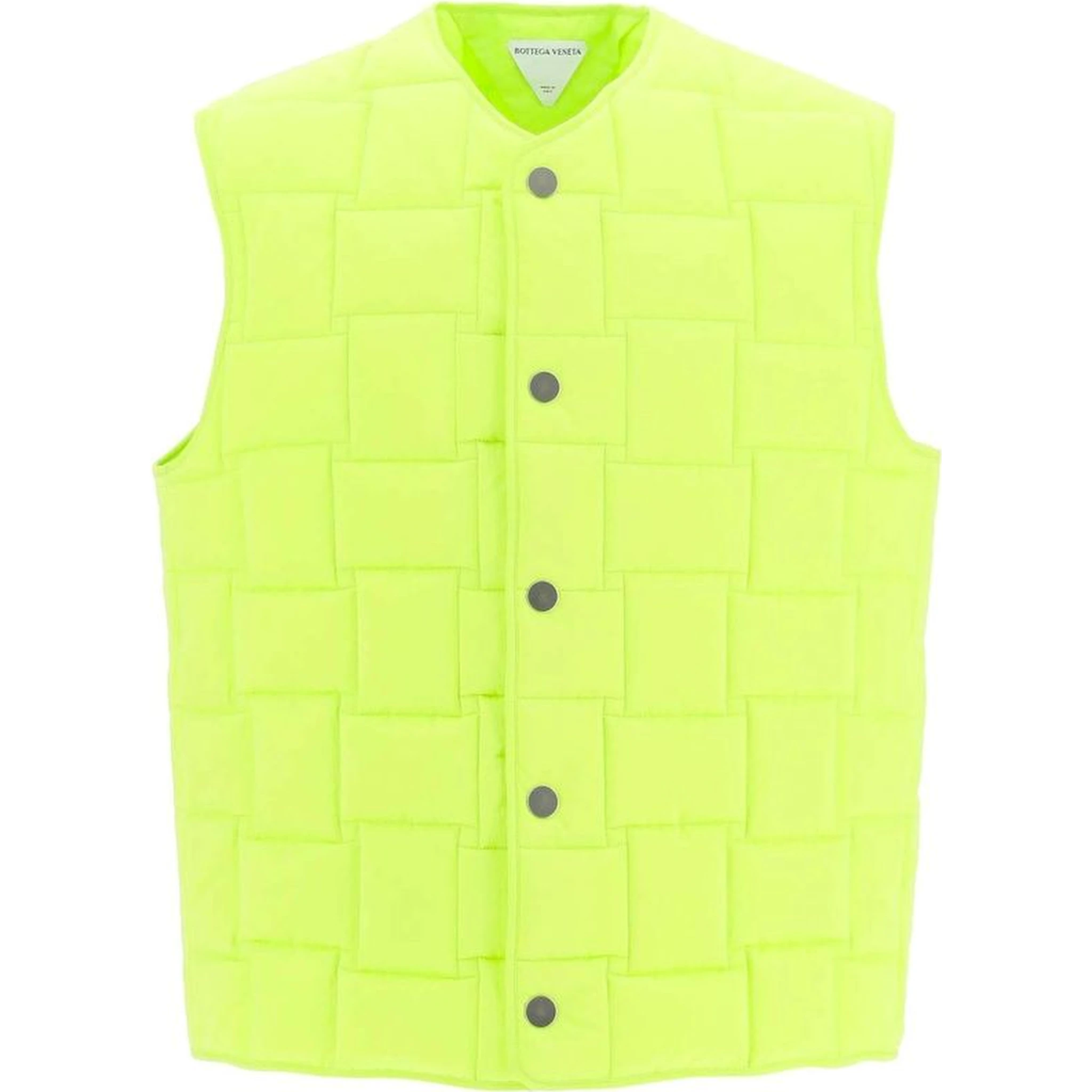 Bicolor Polyamide Sleveless Jacket