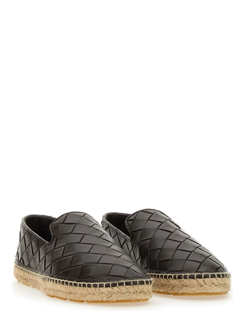 Brown Calfskin Espadrilles