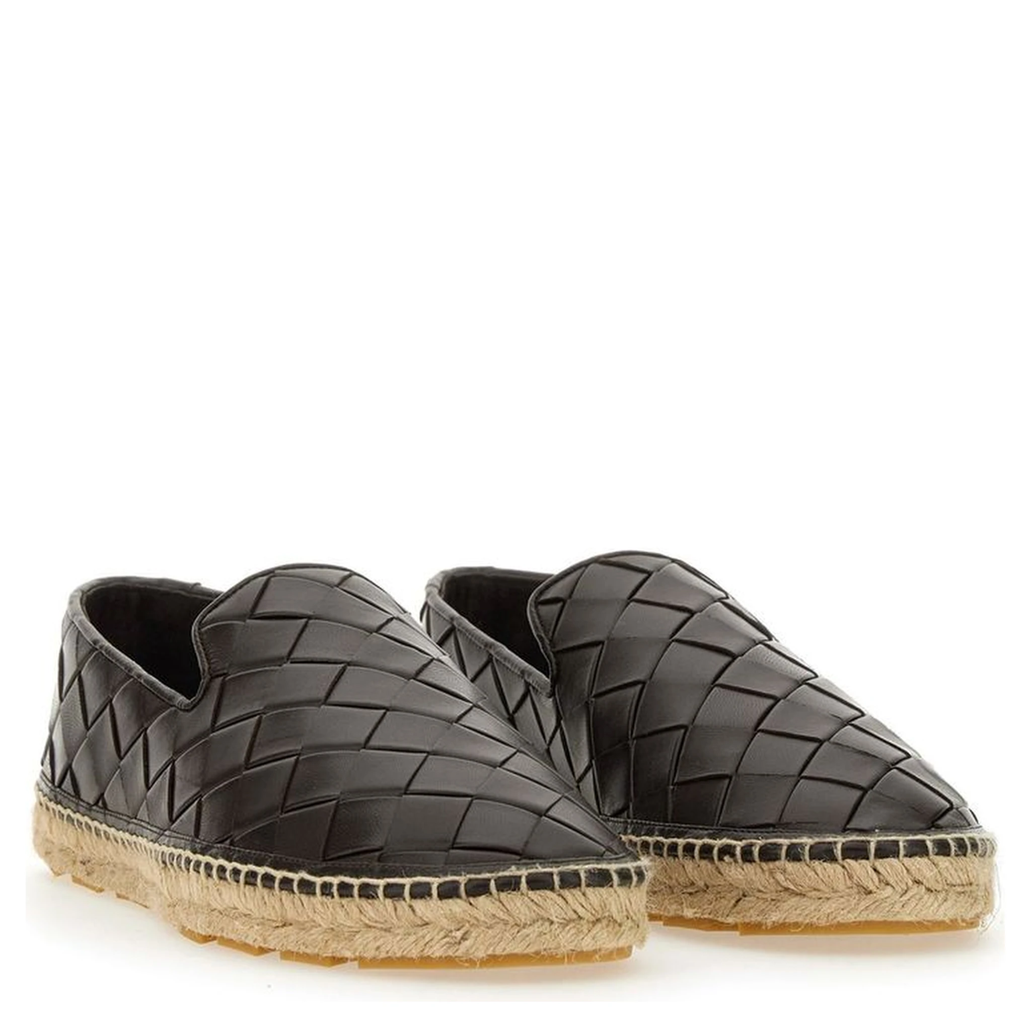 Brown Calfskin Espadrilles
