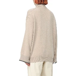 كنزة من الكشمير البيج