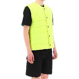 Bicolor Polyamide Sleveless Jacket