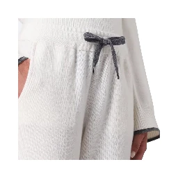 White Cashmere Athletic Pants