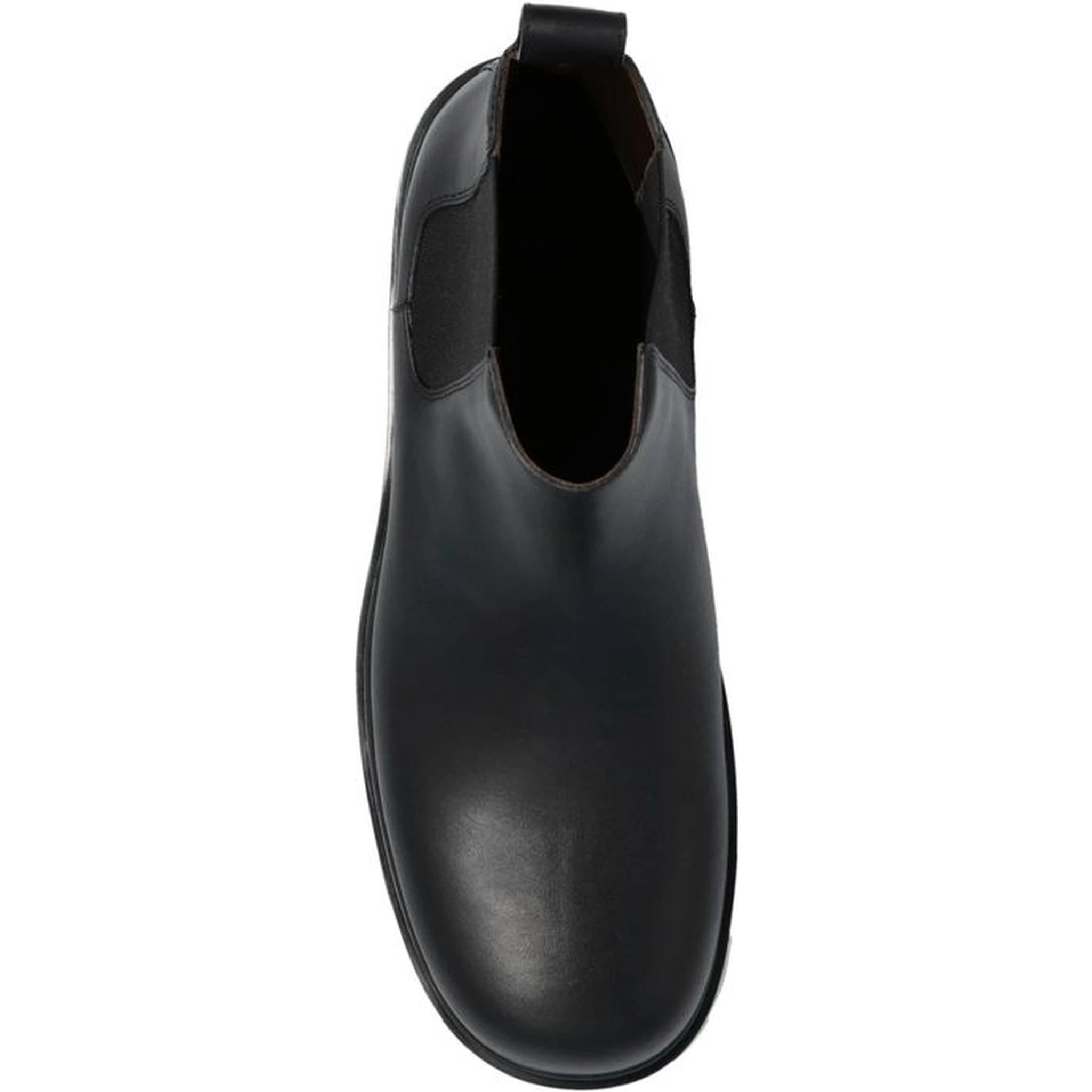 Black Calfskin Chelsea Boots