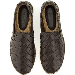 Brown Calfskin Espadrilles