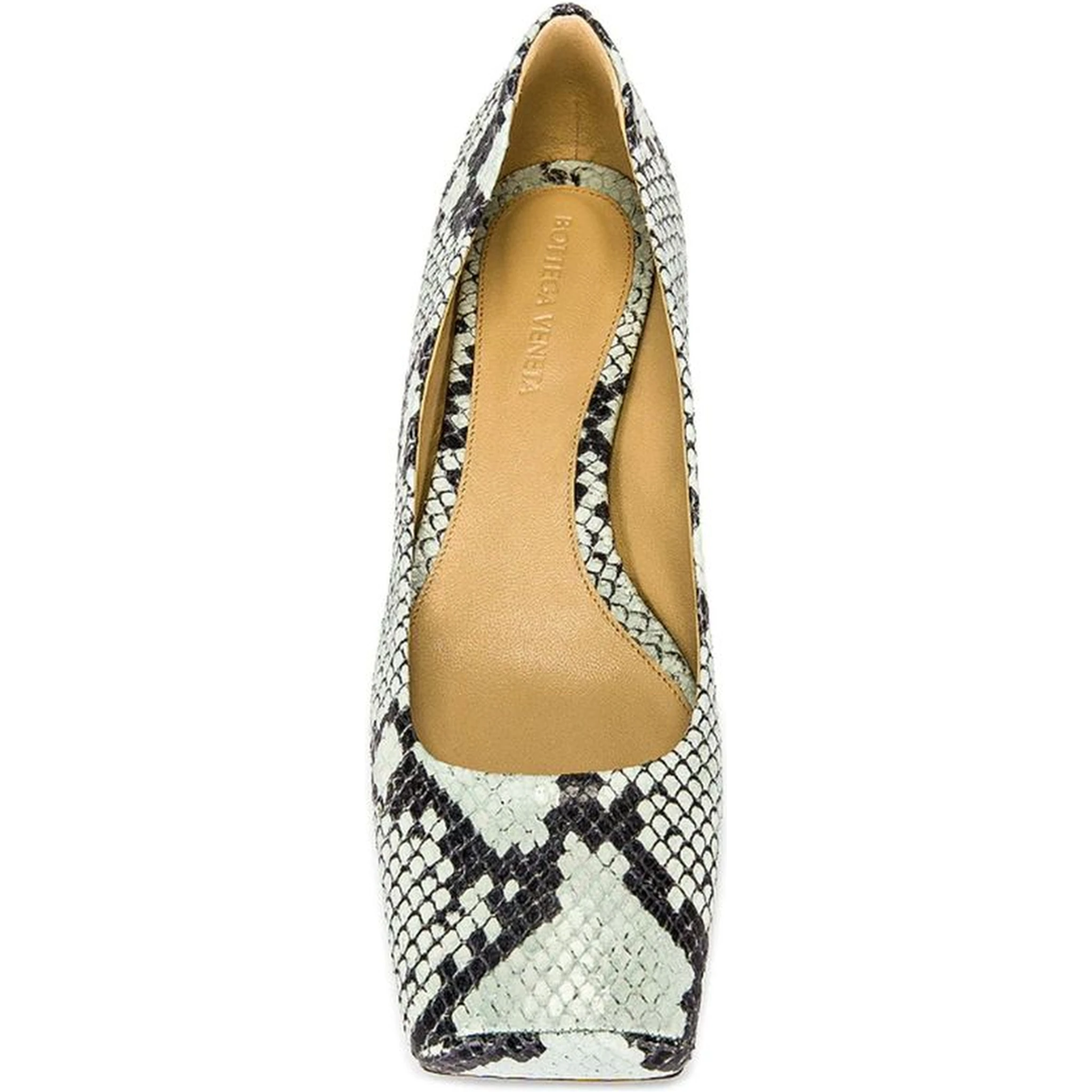 Bicolor Calfskin Ballet Flats