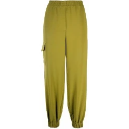Bicolor Elastane Cargo Pants