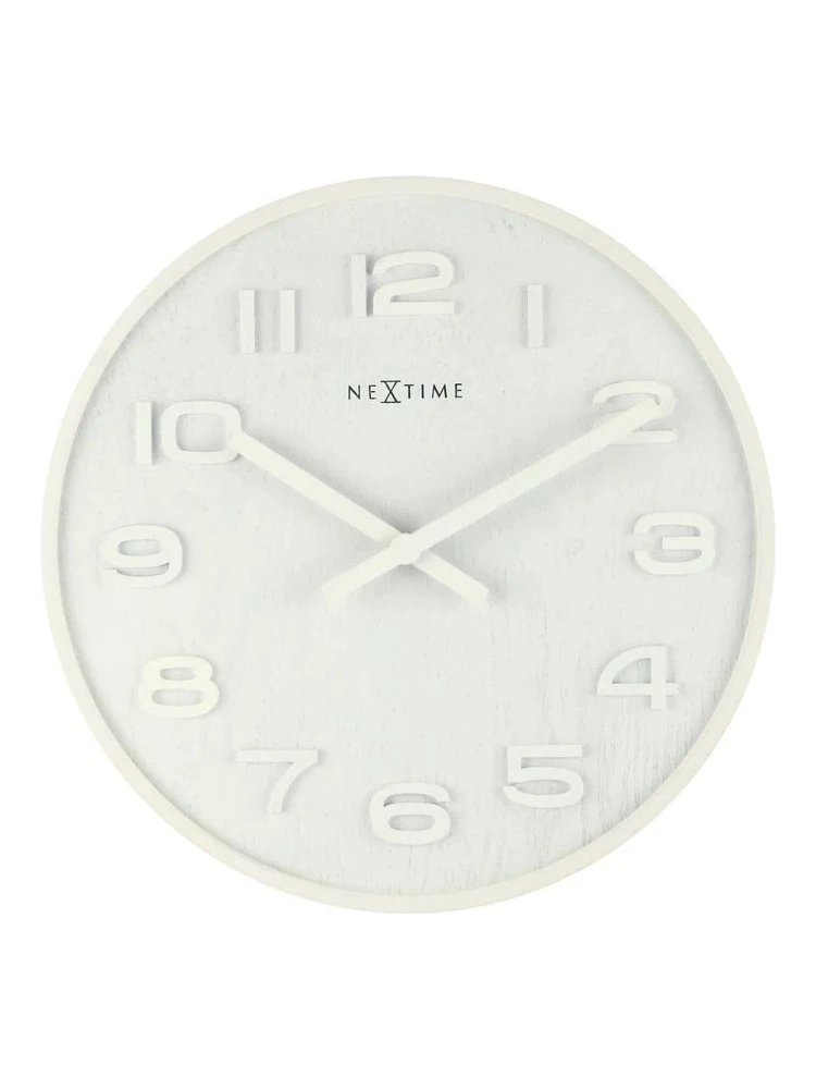 White Wood Dress Watch