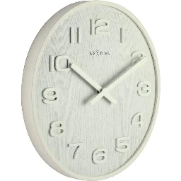 White Wood Dress Watch