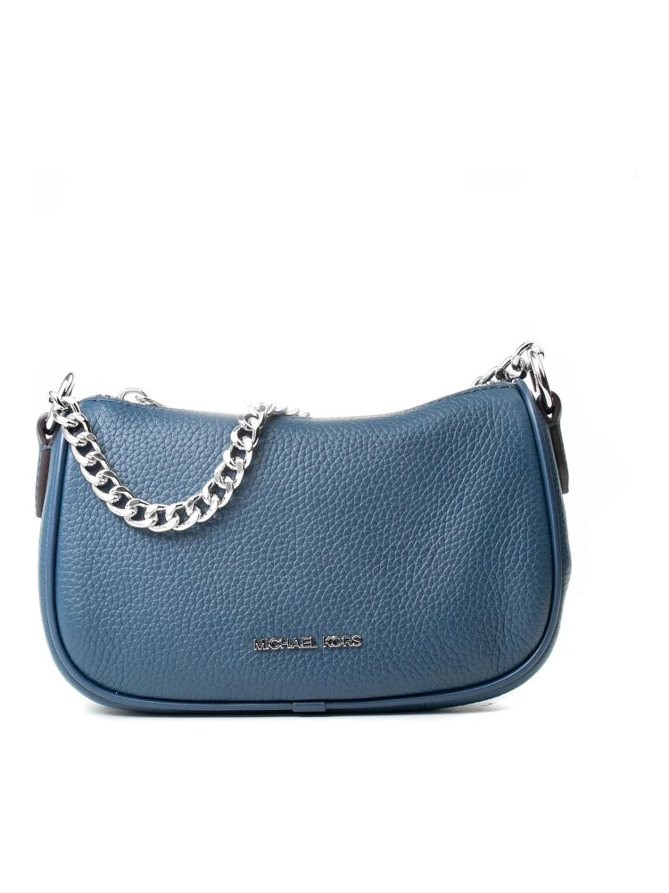 Blue Fur Shoulder Bag